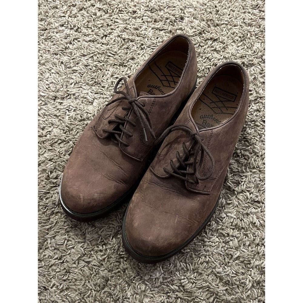 Authentic Bass 125 Essex Men's Shoes Brown Suede Loafers Size 8.5 M Good To VGC